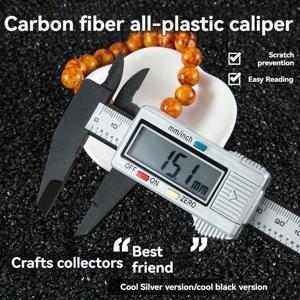 150mm 100mm 전자 디지털 캘리퍼스 탄소 섬유 다이얼 버니어 캘리퍼스 게이지 마이크로미터 측정 도구 디지털 자