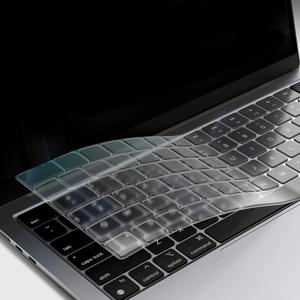 TPU 초슬림 키보드 커버 보호대, 2025 2024 2023 2022 2021 M4/M3/M2/M1 맥북 프로 에어 13/15 호환 투명