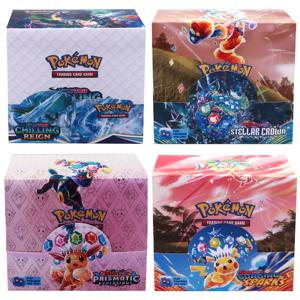 324개 포켓몬 TCG: 소드 & 쉴드-퓨전 스트라이크 부스터 디스플레이 박스(36팩) 보드 게임 카드 DESTINED RIVALS 스텔라 크라운