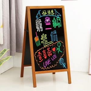 양면 마그네틱 소형 칠판 브래킷 스타일, 상점 상업 마차 광고판 디스플레이 보드, 어린이 그림 보드