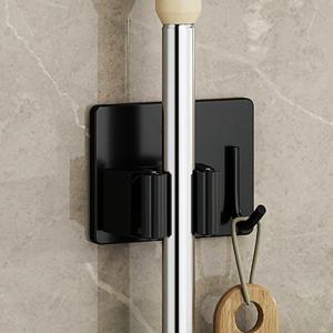 5PCS 벽 마운트 걸레 홀더 304 스테인레스 스틸 걸레 주최자 랙 브러시 빗자루 걸이 주방 욕실 스토리지 강한 후크