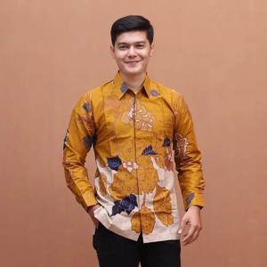 바틱 셔츠 남성 저렴한 반팔 최신 패턴 Pekalongan 바틱 셔츠 새로운 유니폼 완벽한 공식 행사 파티 수염