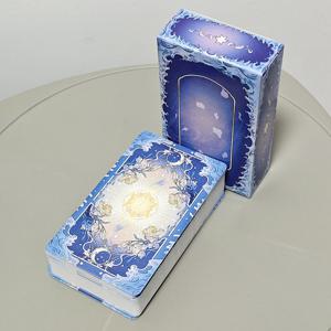 라이더 시스템을 기반으로 한 침묵의 황무지 타로 데크 78 Pcs 만화 타로 카드 - 10.3*6cm