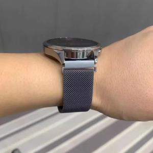 삼성 갤럭시 워치 밴드 7 6 5 4 44mm 40mm 6 클래식 팔찌 아마즈핏 화웨이 GT 워치밴드용 22mm 20mm 밀라니즈 루프 스트랩