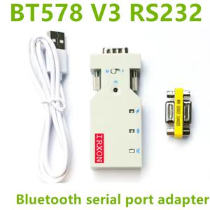 Adaptador Bluetooth de puerto 시리즈 IRXON BT578 V3 RS232, modo 듀얼 SPP+BLE, carga tipo C