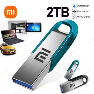 샤오미 2TB USB 3.0 플래시 드라이브 고속 메탈 펜드라이브 1TB 512GB 256GB 펜 드라이브 USB 메모리 스틱 (차량용, 휴대폰, 컴퓨터, PS5용)
