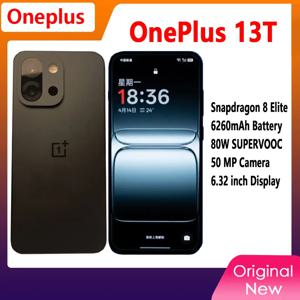 중국어 버전 언락 OnePlus 13T 5G 휴대폰 6.32인치 OLED 스냅드래곤8 엘리트 50MP 후면 카메라 NFC 80W 슈퍼VOOC 6260mAh