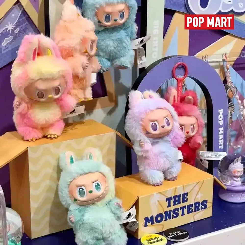 팝 마트 라부부 더 몬스터스 빅 인투 에너지 시리즈 V3.0 라부부 플러시 토이 인형 서프라이즈 블라인드 박스 컬렉터블 비닐 피규어