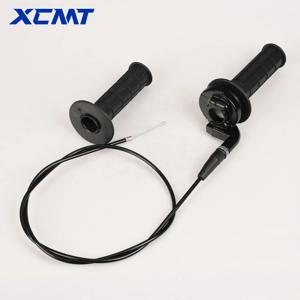 1 쌍 범용 스로틀 가속기 핸들 그립 및 케이블 세트 오토바이 액세서리 핸들 바 7/8 