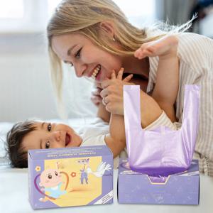 기저귀 처리 봉투, 기저귀 처리 봉투, 향기로운 기저귀 봉투, 휴대용 기저귀 폐기물 봉투