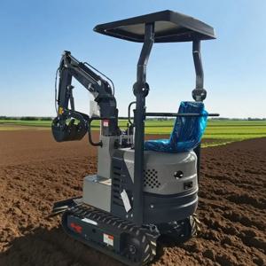 1.2톤 중국산 소형 미니 굴삭기. 소형 굴삭기는 조작이 쉽습니다.