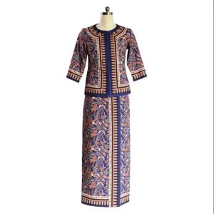 싱가포르 항공사 승무원 드레스, 동남아 Nyonya 여성 말레이시아 작업복, 봄