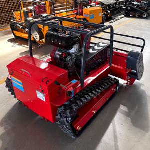 맞춤형 크롤러 로봇 잔디 깎는 기계 자체 추진 원격 제어 걷기 정원 잔디 절단기 자동 잔디 깎는 기계