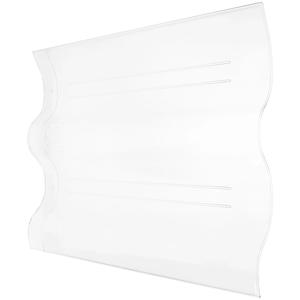 투명 아크릴 온실 지붕 패널 웨이브 스타일 내구성 패널 선룸 수영장 꽃방 온실 지붕 패널