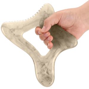 레진 바디 괄사 도구 대형 괄사 바디 도구 셀룰라이트 마사지 도구 얼굴, 등 바디 쉐이핑 도구를 위한 림프 배수 도구