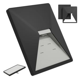 Starlink 미니 케이스 커버 미니 Starlink 접시 안테나 보호기 용 액체 실리콘 보호 케이스 반사 방지 검정색