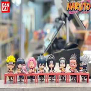 재고 있음 정품 반다이 나루토 브리즈 라면 라미안 누들 테마 블라인드 박스 피규어 모델 장난감 장식품 휴일 선물