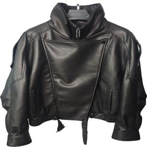 새로운 패션 양피 정품 가죽 여성 짧은 코트 2025 봄 가을, 겨울 외부 착용 코트