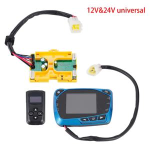 12V 24V 자동차 에어 주차 히터 모니터 스위치 수동 버튼 에어 디젤 히터 액세서리 용 리모컨 마더 보드