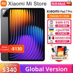 Xiaomi Pad 7 Pro 글로벌 버전 금어초 ®   8세대 3 Mi 태블릿 67W HyperCharge 8850mAh 11.2인치 3.2K 144Hz 투명 디스플레이