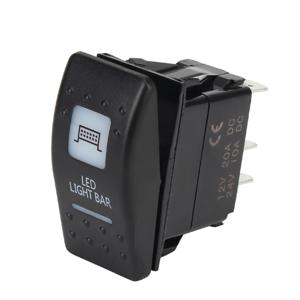 조명 LED 윈치 DC12-24V 후면 전면 조명 경적 Led 라이트 바 Can Am Maverick Commander 로커 스위치 UTV ​ 폴라리스의 경우