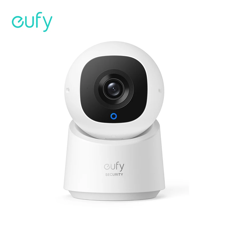 eufy Security 실내 캠 C220 2K 해상도 보안 카메라(360도 포함) °   Wi-Fi Human을 갖춘 PTZ 플러그인 보안 실내 카메라