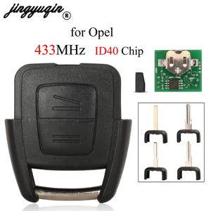 Opel Astra g a zafira용 jingyuqin 433Mhz 스마트 원격 자동차 키 ID40 칩 93176615   BOSCH TS Fob 2 버튼