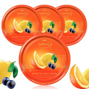 칼파니 혼합과일맛 독일 하드캔디 4개