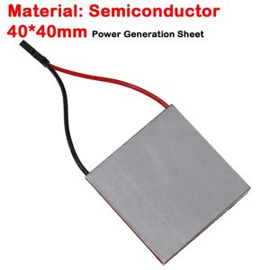 벽난로 팬 모터 발전기 시트 40*40mm 범용 유형 반도체 스토브 버너 히터 수리 교체 액세서리