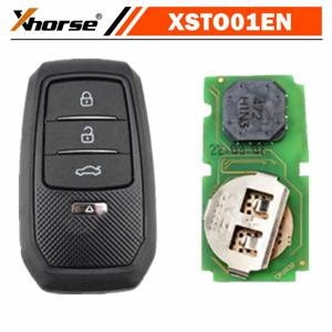 1 개/몫 Xhorse XSTO01EN TOY.T for Toyota XM38 스마트 키(키 쉘 지원 4D 8A 4A 포함)
