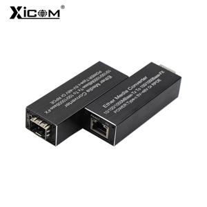 Xicom 미니 RPOE 1.25G 미디어 컨버터 슬롯 SFP 트랜시버 모듈 5V DC Type-C 입력 1 SFP 슬롯 1 RJ45 이더넷 SFP 파이버 스위치