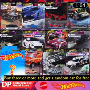 2025년 신형 핫휠 프리미엄 팝 카 컬쳐 분노의 질주 컬렉션 1:64 다이캐스트 자동차 모형, 3개 구매 시 1개 무료 증정