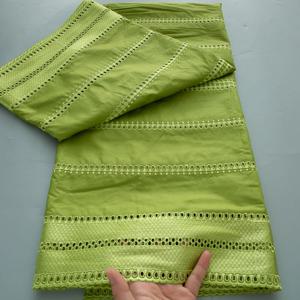 아프리카 면 레이스 원단 자수 2025 고품질 스위스 보일 자수 레이스 원단 (웨딩드레스, 이브닝 드레스용)