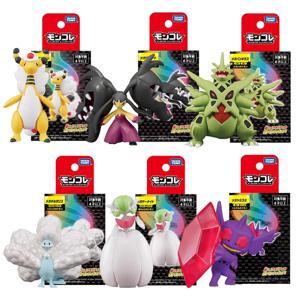 오리지널 타라카 토미 포켓몬 피규어 장난감 메가 가데보아르 마윌 세이블아이 타이란이타르 앰파로스 알타리아 모델 선물 수집용 인형