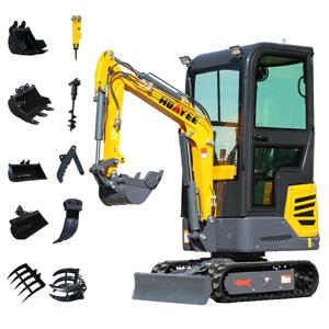 고품질 1200kg 미니 굴삭기 빠른 배송 소형 굴삭기 미니 배거 다기능 유압 미니 굴삭기 맞춤 제작