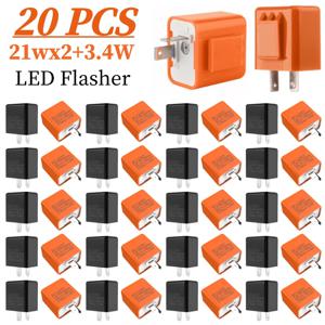 조정 가능한 다중 보호 LED 방향 지시등, 수정 오토바이 점멸기, 고출력 DV 12V 릴레이, 오토바이 점멸기, 20-1 개