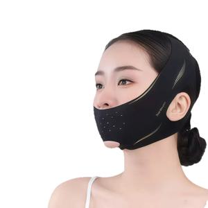 유니버설 잉글리시 클래식 마스크 랩 밴디지 인터넷 셀럽 스타일 V 페이스 슬리밍 리프팅 턱선