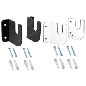 1 쌍 스케이트 보드 디스플레이 랙 아크릴 스케이트 보드 벽 홀더 장식 쉬운 설치 집 거실에 대 한 미끄럼 방지