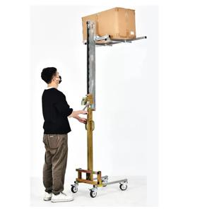 수동 언로드 도구 리프트 및 운송 스태커 운송 및 스태킹 기능 수동 리프트 트롤리 접이식 및 휴대용