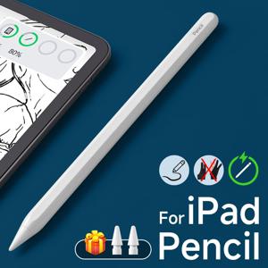 Apple Pencil 무선 충전 팜 거부 스타일러스 펜 iPad Air 4 5 Pro 11 12.9 미니 6 iPad 연필 용 액세서리