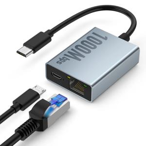 Fire TV 스틱용 100Mbps 1000Mbps 이더넷 어댑터 호환 Fire TV 스틱용 RJ45 이더넷 네트워크 카드에 마이크로 USB
