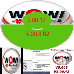 Keygen이 있는 다국어 소프트웨어, TCS 멀티 진단 자동차 진단 도구, W-ur-th WOW V5.00.12 WOW 5.00.8 R2, 2024 핫