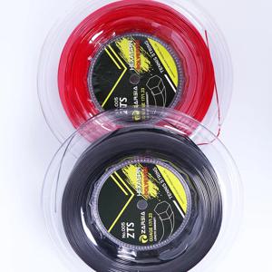 ZARSIA 육각형 테니스 스트링 내구성이 뛰어난 육각형 폴리에스테르 라켓 스트링 1.23MM 200M 1 릴
