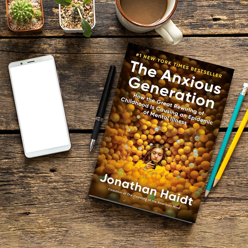 사회 심리학자인 The Anxious Generation Books for Teen Mental Health 데이터 기반 부모 교육자를 위한 전략