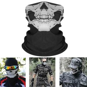 방진 고스트 마스크 자전거 발라클라바 풀페이스 해골 마스크 오토바이 페이스 쉴드 방풍 스키 헤드넥 웜 헬멧 라이너