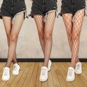 뜨거운 여성 긴 섹시 속이 빈 Fishnet 스타킹 팬티 스타킹 블랙 높은 허리 스타킹 스타킹 팬티 Fishnet 란제리 고품질