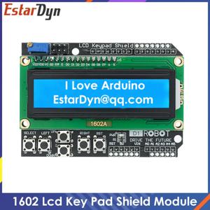 1602 LCD 키패드 쉴드 LCD1602 LCD 1602 모듈 디스플레이 ATMEGA328 ATMEGA2560 라즈베리 파이 UNO 블루 스크린용