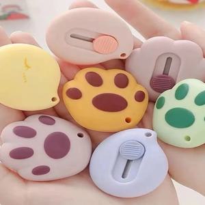 3PC 미니 텔레스코픽 실용 칼 아트 나이프는 DIY 수동 편지 열기 및 작은 상자 벽지 절단에 매우 적합합니다.