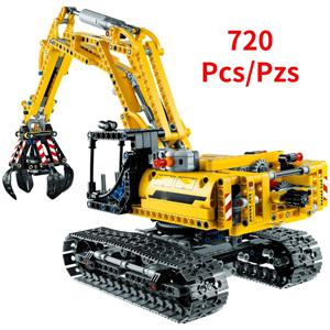 LEGO 42006 기술 에디션 크롤러 굴삭기 빌딩 블록 세트 어린이용 벽돌 장난감 소년용 선물 Legoed와 호환 가능