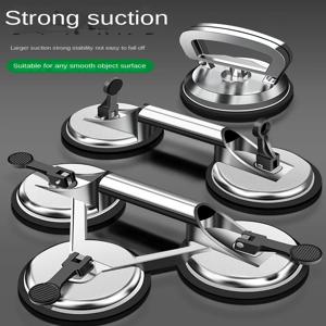 진공 흡입 컵 그립 빨판 플레이트 단일 발톱 이중 발톱 타일 유리 바닥 빨판 리프팅 도구에 대한 3 턱 흡입 풀러